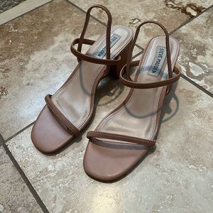 Steve Madden Nude Strappy Sandals